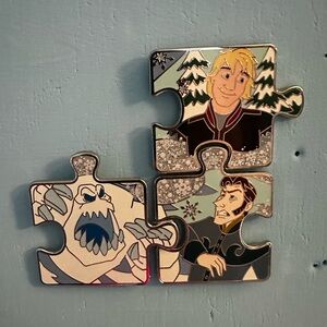 Frozen Mystery Puzzle Pin Set